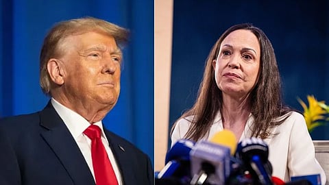 what reason of trump refused toback venezuelas machado