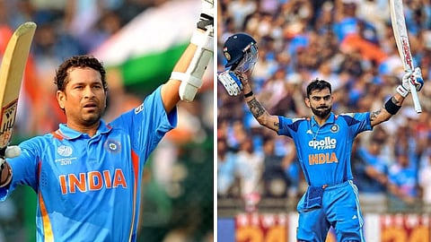 sachin - kohli