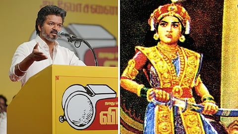வேலுநாச்சியார் குறித்து விஜய் சொன்ன குட்டிக்கதை