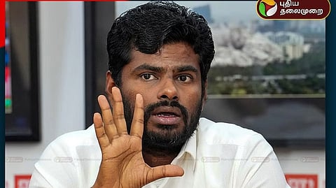 what reason of annamalai resigns from bjp election responsibilities