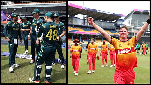 Zimbabwe enter Super 8 Australia take exit in t20 WC