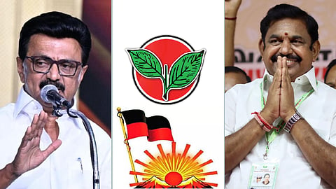 திமுக - அதிமுக, ஸ்டாலின் - எடப்பாடி கே.பழனிசாமி