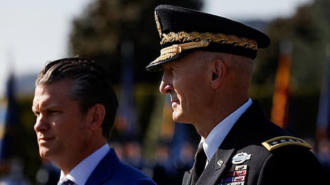 What reason US Army chief Randy George to step down retire immediately