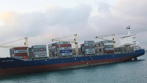 container ship