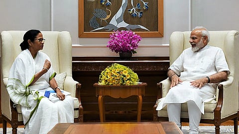 mamata banerjee & modi