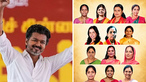 Vijay & tvk women candidates