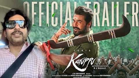 R J Balaji gave explanation for Karuppu Trailer Delay