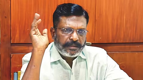 Thirumavalavan Slams TVK Over AIADMK Merger Remarks