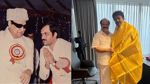 JCD prabhakar with MGR & vijay