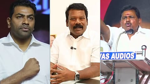 ஆதவ் அர்ஜுனா - செல்வப்பெருந்தகை - அனிதா ராதாகிருஷ்ணன்