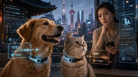 AI Pet Collar That Lets Dogs and Cats “Talk” Goes Viral