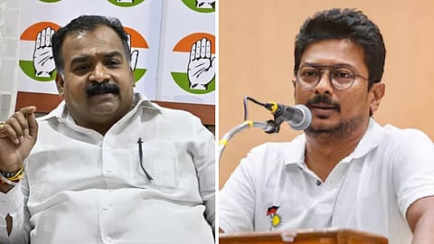 மாணிக்கம் தாகூர் - உதயநிதி ஸ்டாலின்