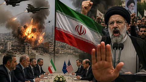 Iran Erupts in Anger After Israeli Strike, Suspends Negotiations