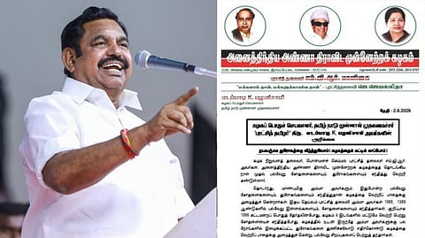 EPS Accuses Former Leaders of Working Against AIADMK
