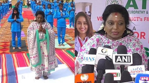 Tamilisai Wants CM Vijay to Participate in Yoga Programme