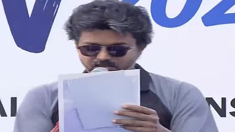 Drug Awareness Marathon TN CM Vijay Participate