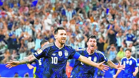 Messi Sets Another Record with Goals in Seven Straight Matches