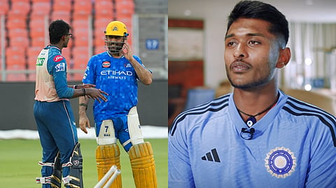 dhoni - sai sudharsan