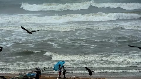 low pressure area