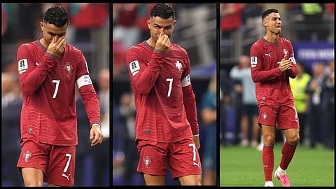 Cristiano Ronaldo breaks down in tears as fifa world cup career ends