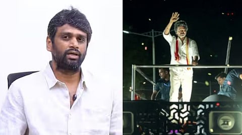 H. Vinoth Clarifies Jana Nayagan Shoot at TVK Rally