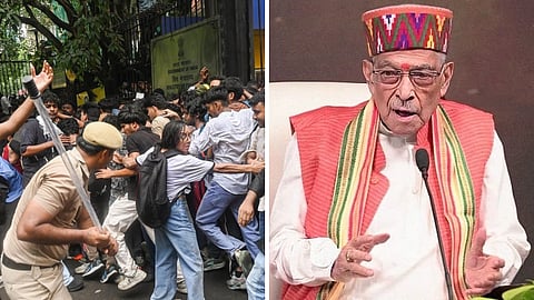 murli manohar joshi supports delhi students protest
