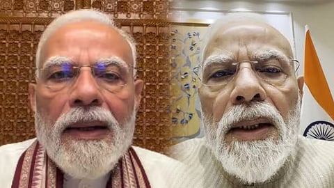 modi selfie video