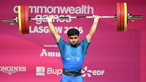 TN Weightlifter Wins Silver on CWG 2026