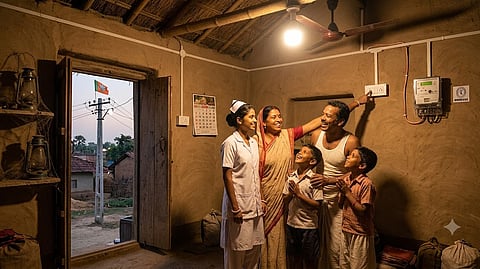 West Bengal BJP Govt Delivers Power in 12 Days at one family