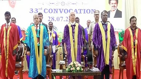 Tamil Thai Vazhthu pushed to third place in MS University