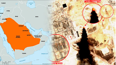 situation where the entire world faces the attack on a energy facility
