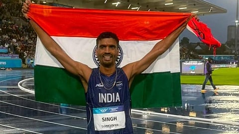 Gulveer Singh creates history becomes first Indian to win Mens 10000m medal at CWG 2026