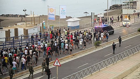 Ceuta Crisis: Spain Builds Floating Barrier After 67 Deaths