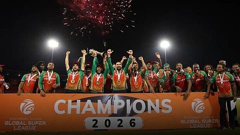 the lowest total successfully defended in a mens T20 final