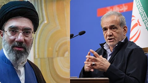 Mojtaba Khamenei & Masoud Pezeshkian