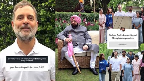 Rahul Gandhi Names Captain Amarinder Singh His Favourite BJP Leader