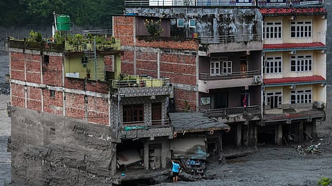Nepal flash floods: How a saree turned into a lifeline