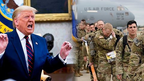 US doubt on its own military