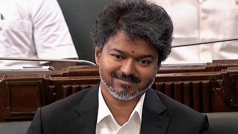 tn cm vijay quiestions on dmk govt issue