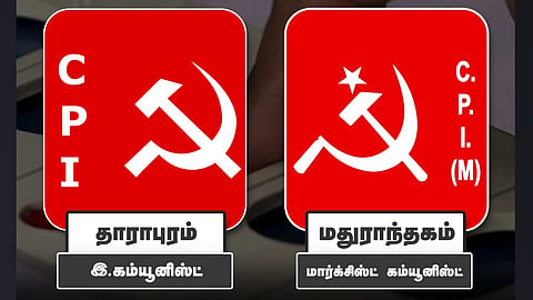 Left Parties to Contest Dharapuram, Maduranthakam Bypolls Alone