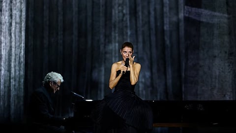 Celine Dion's Emotional Return To Stage In Paris