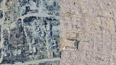 Israel’s War in Gaza:82% of Buildings Damaged, Satellite Images Reveal