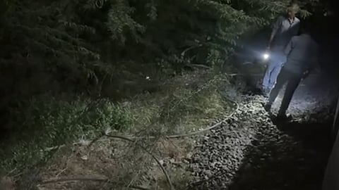 Athipatttu Near Power Cable Found Fallen Across Railway Tracks