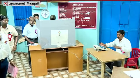 maduranthakam dharapuram by election polling starts