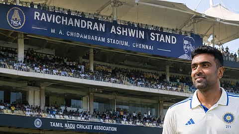 Ravichandran ashwin stand