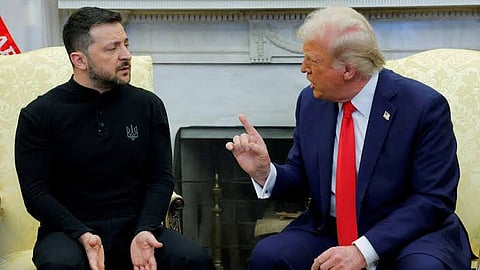 US President Trump that put Zelenskyy in a tight spot