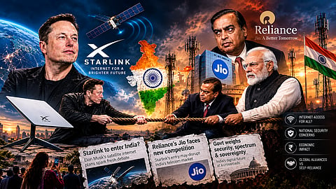 Musk says India is blocking Starlink; govt cites security.