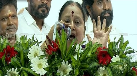 Case Filed Against DMK Women’s Wing Leader for Remarks on CM Vijay