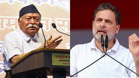 Rahul Gandhi Calls RSS an Anti-Constitutional Male-Only Group
