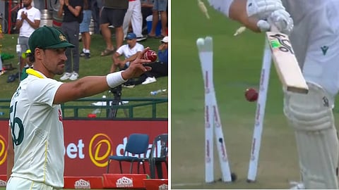 mitchell starc picks 4 wickets in 6 balls against south africa